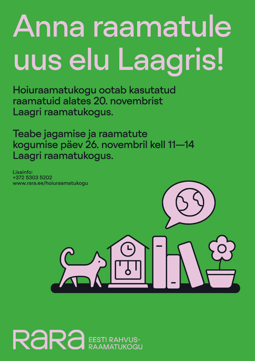 Anna raamatule uus elu